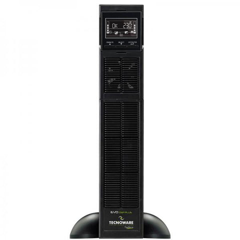 UPS TECNOWARE EVO PLUS 1200 RACK/TOWER 1200VA/1080W On-Line Doppia Conversione Onda Sinusoidale FGCEDP1202RTIEC