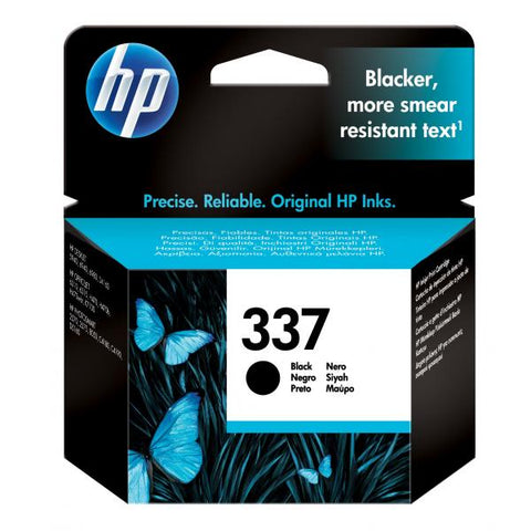 HP 337 CARTUCCIA INK-JET NERO 11 ML PER Officejet 100, 150, K7100; Photosmart C4180, C4190, D5160, D5345, D5360, D5363, D5368