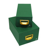 Classificatore compilabile Mariola Verde Cartone 18 x 12,5 x 35 cm (12 Unità)