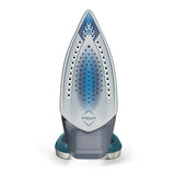 Tefal FV6842 ferro da stiro Ferro a vapore 2800 W Blu, Argento