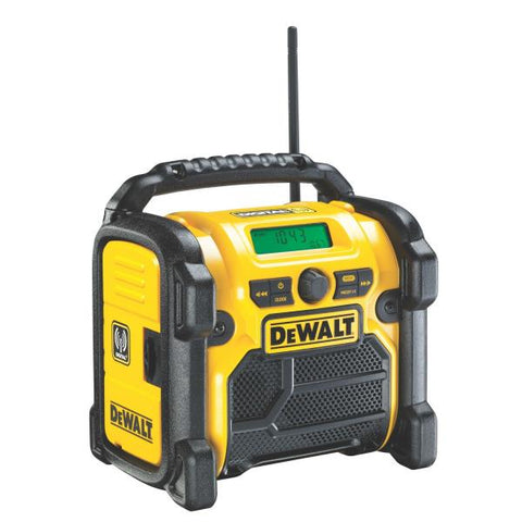DeWALT DCR020-QW radio Portatile Digitale Nero, Giallo