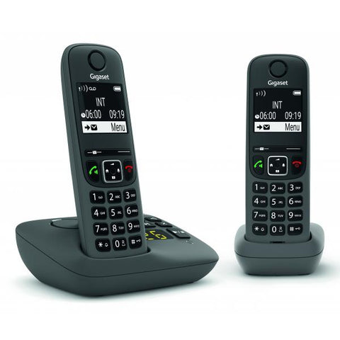 Gigaset AE690A Telefono analogico/DECT Identificatore di chiamata Antracite