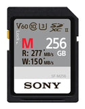 Sony SF-M256 memoria flash 256 GB SD UHS-II Clase 10 