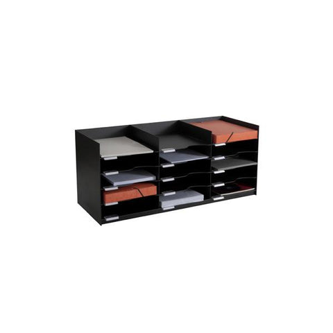 PaperFlow 532.01 vassoio da scrivania Polistirene (PS) Nero