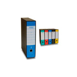 BREFIOCART NERO& REGISTRATORE FORMATO PROTOCOLLO 285X350X80 mm COL. ROSSO CONF 12 Pz.