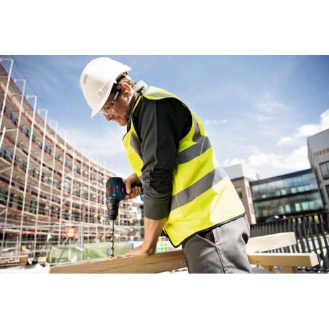 Bosch GSB 18V-55 PROFESSIONAL 1800 Giri/min Senza chiave 1,1 kg Nero, Blu, Rosso