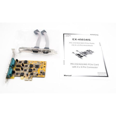 EXSYS EX-45034IS scheda di interfaccia e adattatore Interno Seriale