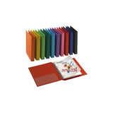 SEI ROTA NETTUNO RACCOGLITORE 2 ANELLI TONDI 30MM IN STRATOPAN 220X300MM A4 DORSO 3CM COL. BLU