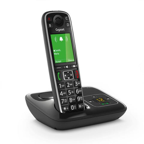 Gigaset E720A Telefono analogico/DECT Identificatore di chiamata Nero