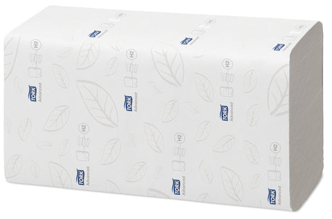 TORK ASCIUGAMANI PIEGATI A Z FLUSHABLE ADVANCED 200 FOLGI 25.5X21.2 CM BIANCO CONF 21 PZ.