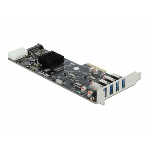DeLOCK 89008 scheda di interfaccia e adattatore PCIe,SATA,USB 3.2 Gen 1 (3.1 Gen 1) Interno