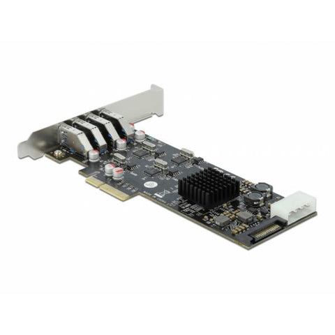 DeLOCK 89008 scheda di interfaccia e adattatore PCIe,SATA,USB 3.2 Gen 1 (3.1 Gen 1) Interno