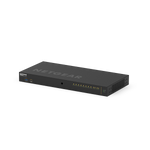 NETGEAR M4250-10G2XF-PoE+ Gestito L2/L3 Gigabit Ethernet [10/100/1000] Supporto Power over Ethernet [PoE] 1U Nero (NETGEAR AV GSM4212PX-100EUS M4250-10G2XF-PoE+ Managed Switch 240W Budget 2 SFP+ AVB)