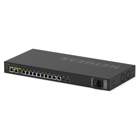 Netgear M4250-10G2F Gestor L2/L3 Gigabit Ethernet (10/100/1000) Negro 1U Soporte Power over Ethernet (PoE) 