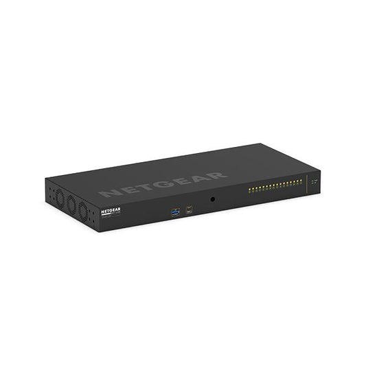 NETGEAR M4250-16XF Gestito L2/L3 1U Nero (M4250 16-PORT AV LINE SWITCH - 16X1G/10G FIBER SFP+ MANAGED)