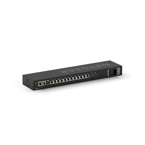 NETGEAR M4250-12M2XF Gestito L2/L3 2.5G Ethernet 1U Nero (M4250 14-PORT AV LINE SWITCH - 12X2.5G UND 2XSFP+ MANAGED)