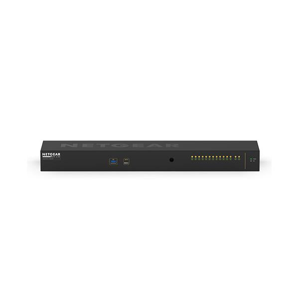 NETGEAR M4250-12M2XF Gestito L2/L3 2.5G Ethernet 1U Nero (M4250 14-PORT AV LINE SWITCH - 12X2.5G UND 2XSFP+ MANAGED)