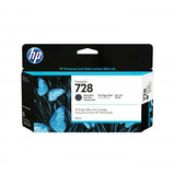 HP 728 130-ml Matte Black DesignJet Ink Cartridge cartuccia d'inchiostro 1 pz Originale Resa standard Nero opaco