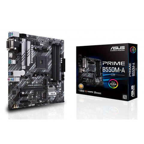 ASUS PRIME B550M-A/CSM AMD B550 SOCKET AM4 MICRO ATX