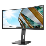 AOC P2 CU34P2A LED display 86,4 cm [34] 3440 x 1440 Pixel Quad HD Nero (AOC CU34P2A - Monitor a LED - curvato - 34 - 3440 x 1440 UWQHD @ 100 Hz - VA - 300 cd/m? - 3000:1 - 1 ms - 2xHDMI, DisplayPort