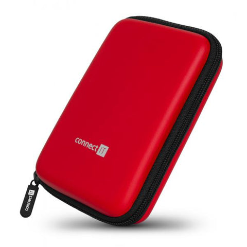Connect IT CFF 5000 RD mobile device cases Custodia a borsellino Rosso