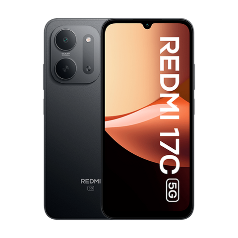 Xiaomi Redmi 17C 5G Dual Sim 4GB RAM 128GB - Black (MZB0PFUEU)