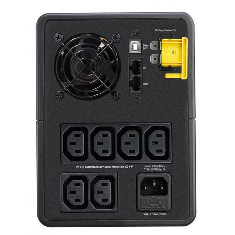 APC BX1600MI gruppo di continuit [UPS] A linea interattiva 1,6 kVA 900 W 6 presa[e] AC (B-UPS 1600VA 230V 6X IEC C13 AVR)