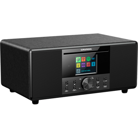 Grundig DTR 7000 Internet Analogico e digitale Nero