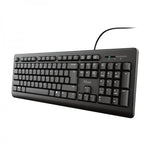 TRUST PRIMO TASTIERA USB LAYOUT UK NERO