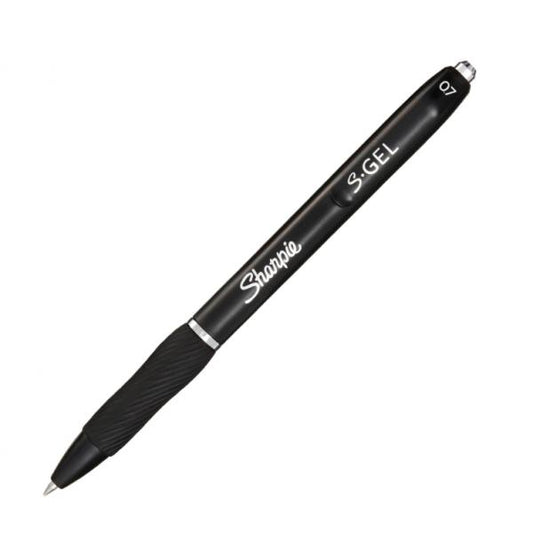 SHARPIE GEL PENNA ROLLER ASCATTO PUNTA 0.7 MM INCHIOSTRO NERO CONF 12 PZ.