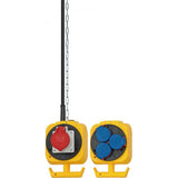 Brennenstuhl 1151960010 unità di distribuzione dell'energia (PDU) 4 presa(e) AC Nero, Blu, Rosso, Giallo