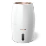 PHILIPS HU2716/10 UMIDIFICATORE D'ARIA SERIE 2000 UMIDIFICAZIONE IGIENICA NANOCLOUD 3 VELOCITA' SERBATOIO 2 LT MODALITA' AUTO E NOTTE BIANCO