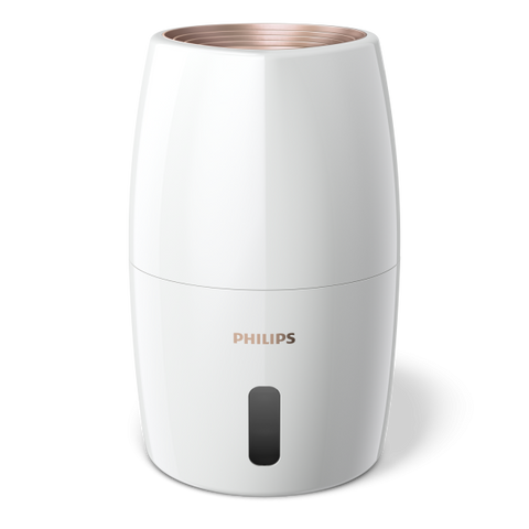 PHILIPS HU2716/10 UMIDIFICATORE D'ARIA SERIE 2000 UMIDIFICAZIONE IGIENICA NANOCLOUD 3 VELOCITA' SERBATOIO 2 LT MODALITA' AUTO E NOTTE BIANCO