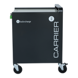 LocknCharge Carrier 30 Carrello per la gestione dei dispositivi portatili Nero, Blu, Verde, Metallico (Carrier 30 Mk5 Cart for Devices less than 13in - UK)
