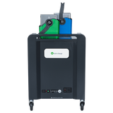 LocknCharge Carrier 30 Carrello per la gestione dei dispositivi portatili Nero, Blu, Verde, Metallico (Carrier 30 Mk5 Cart for Devices less than 13in - UK)