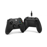 Microsoft Xbox Wireless Controller + USB-C Cable Nero Gamepad Analogico/Digitale PC, Xbox One, Xbox One S, Xbox One X, Xbox Series S, Xbox Series X (Microsoft Xbox Wireless Controller + U)