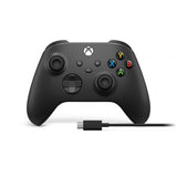 Microsoft Xbox Wireless Controller + USB-C Cable Nero Gamepad Analogico/Digitale PC, Xbox One, Xbox One S, Xbox One X, Xbox Series S, Xbox Series X (Microsoft Xbox Wireless Controller + U)