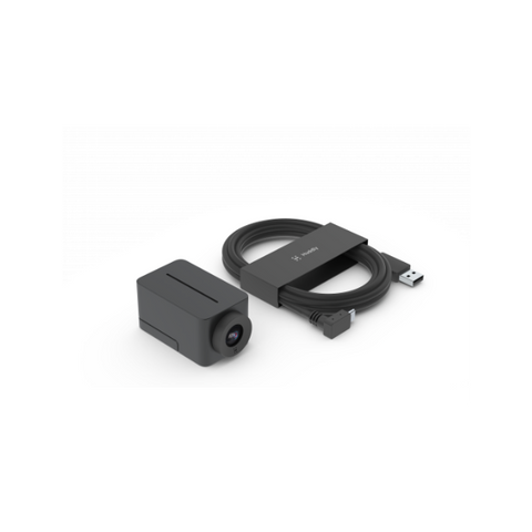 Huddly IQ with mic 12 MP Nero 1920 x 1080 Pixel 30 fps CMOS 25,4 / 2,3 mm [1 / 2.3] (Huddly IQ with Mic - Conference camera - colour - 12 MP - 1080p, 720p - audio - USB 3.0 - MJPEG - DC 5 V)
