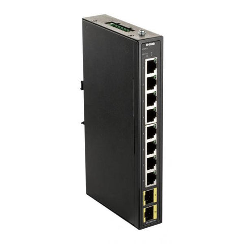 D-LINK DIS-100G-10S SWITCH 8 PORTE NON GESTITO GIGABIT 8 x 10/100/1000 + 2 x 100/1000 SFP