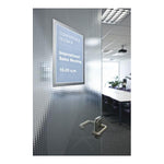 DURABLE DURAFRAME CORNICE ESPOSITIVA MAGNETICA 210X297 mm A4 IN PVC ARGENTO CONF 2 Pz.