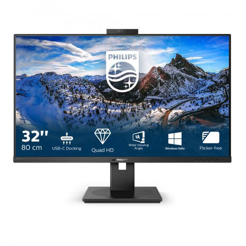 Philips P Line 326P1H/00 LED display 80 cm [31.5] 2560 x 1440 Pixel Quad HD Nero (326P1H 31.5 INCH IPS QHD Async MM HA)