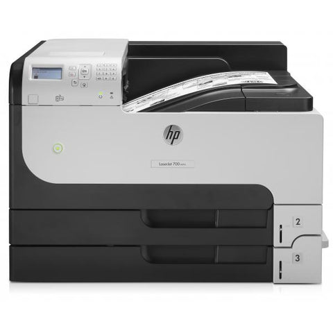 HP LASERJET ENTERPRISE 700 M712DN STAMPANTE LASER B/N A3 40ppm 1200x1200 DPI FRONTE/RETRO LAN ITALIA NERO/GRIGIO
