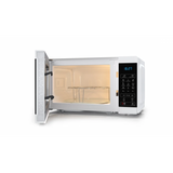 Sharp YC-MG02E-W forno a microonde Superficie piana 20 L 800 W Blu, Bianco