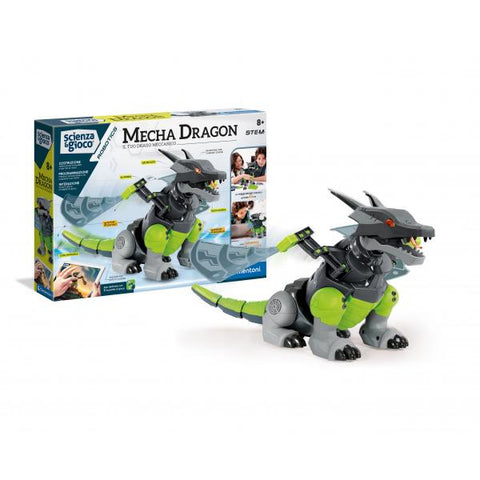 CLEMENTONI SCIENZA E GIOCO MECHA DRAGON ROBOT 8+