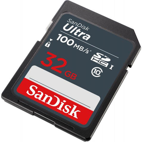 SANDISK ULTRA SCHEDA DI MEMORIA SDHC 32GB UHS-1 CLASSE 10 100MB/S