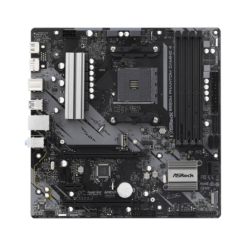 ASROCK B550M SCHEDA MADRE PHANTOM GAMING 4 AMD CHIPSET SOCKET AM4 MICRO ATX 128 GB DDR4 SDRAM HDMI DISPLAYPORT