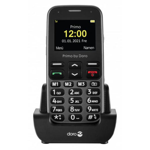Doro Primo 218 5,08 cm (2") 89 g Nero, Grafite Telefono per anziani