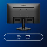 PHILIPS V LINE 271V8LA/00 27" LED FULL HD VA 16:9 250 CD/MW CONTRASTO 3000:1 75HZ ALTOPARLANTI - 1 X HDMI 1 X VGA NERO