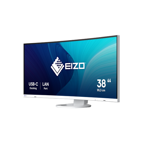 EIZO FlexScan EV3895-WT LED display 95,2 cm [37.5] 3840 x 1600 Pixel UltraWide Quad HD+ Bianco (EIZO FlexScan EV3895-WT - LED-Sk?rm 37)