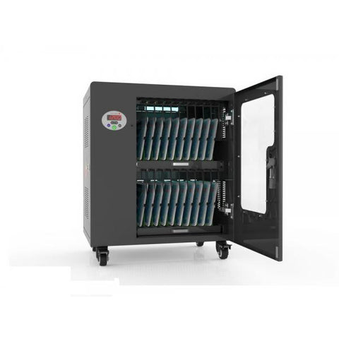 Alcasa PCT01-A20S portable device management cart& cabinet Libera installazione Nero